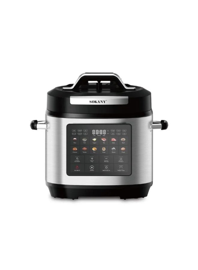 SK-07092 Sokany Digital Pressure Cooker, 9L, 1300W